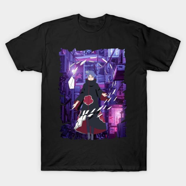 KONAN ANIME MERCHANDISE T-Shirt by julii.draws